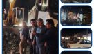 تلاش شباته پرسنل زحمتکش واحد عمران و ماشین آلات در جهت اتمام پروژه تعریض خیابان شهید رجایی