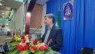 سخنرانی دکتر کریمی شهردار پارس آباد قبل از خطبه های نمز جمعه