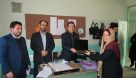 شهردار پارس آباد یک لپ تاپ به مدرسه امیرکبیر اصلاندوز اهدا کرد+تصاویر