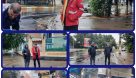 حضور شهردار ساعی و پرتلاش شهر در ساعات اولیه بارش سیل آسای باران در سطح شهر پارس آباد و مدیریت موضوع آبگرفتگی