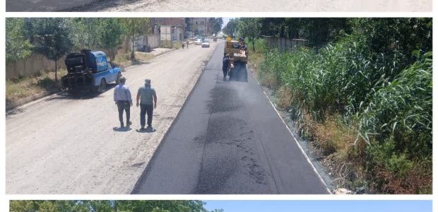 عملیات آسفالتریزی خیابان ورزش با دستور و پیگیری شهردار آغاز شد